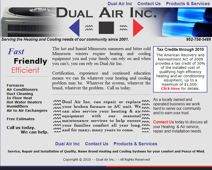 Dual_Air <a href="https://www.dualairinc.com/" target="_blank" rel="noopener noreferrer">Dual Air Inc.</a> <br />New Prague, MN