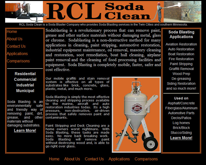 RCL_Sodaclean <a href="http://www.sodablastingmn.com/" target="_blank" rel="noopener noreferrer">RCL Soda Clean</a> <br />Kilkenny, MN